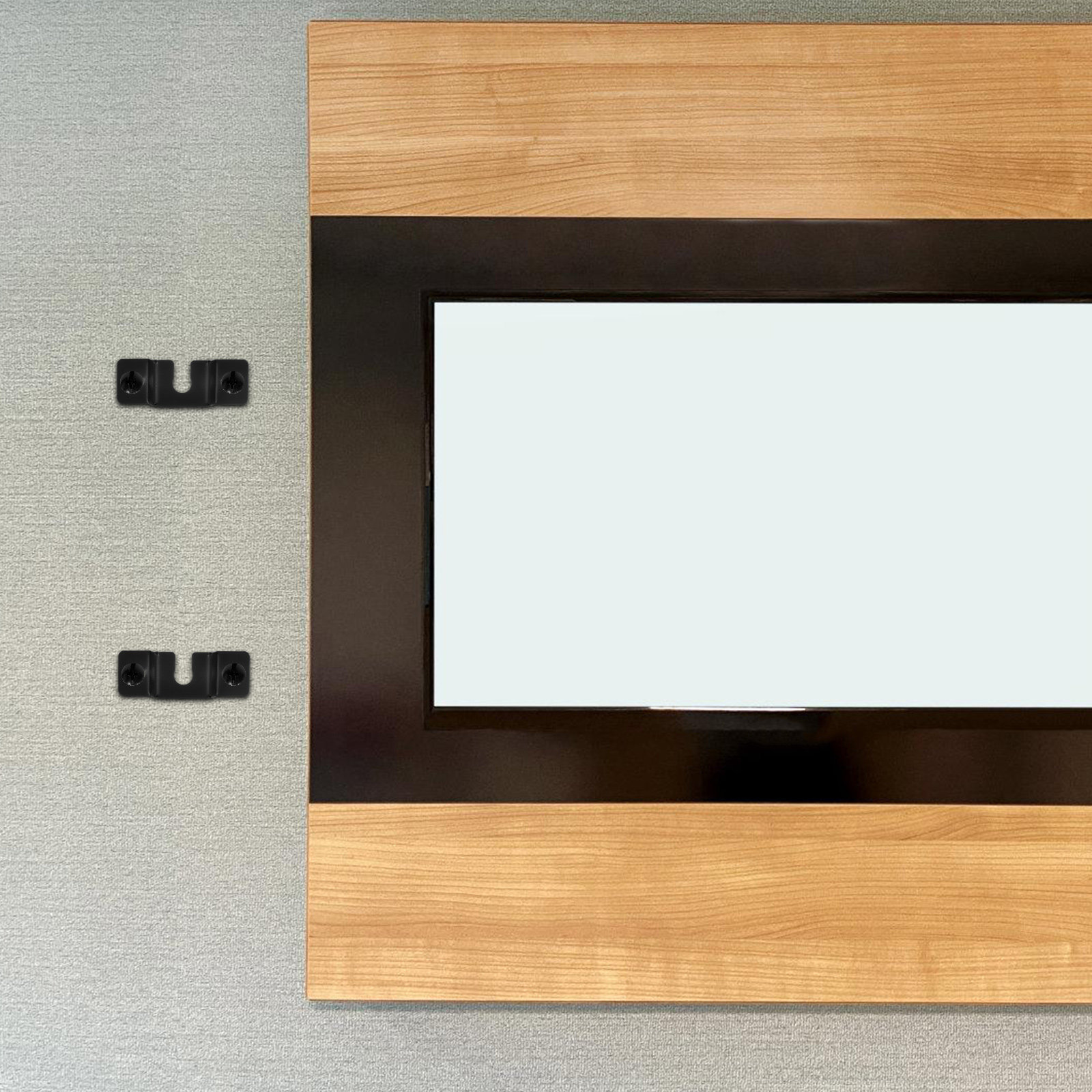 Home Security Bars - 1Pair Sound Bar Mount Under TV