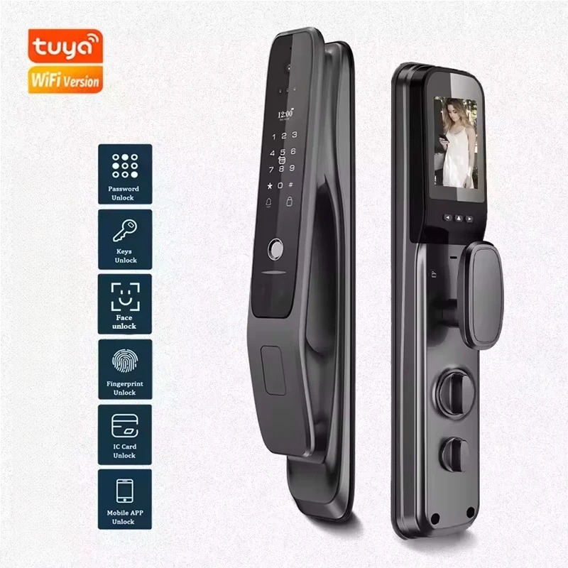 HX5 Smart Door Lock 3D Face Re - Home Security Camera 评论和价格