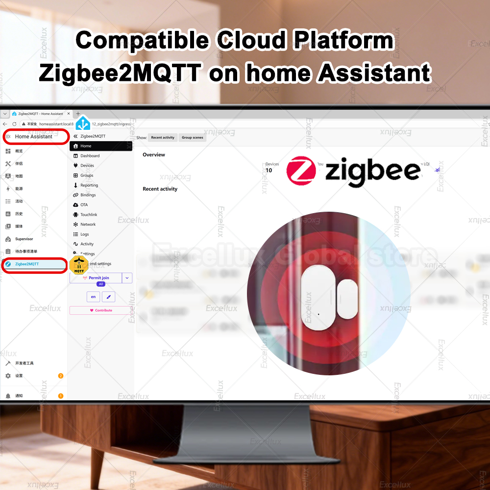Zigbee 3.0 Door Window Sensor  - Home Security Gate 评论和价格