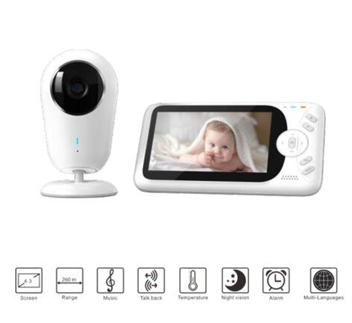 4.3inch 1080P Full HD Wireless - Home Security Land 评论和价格
