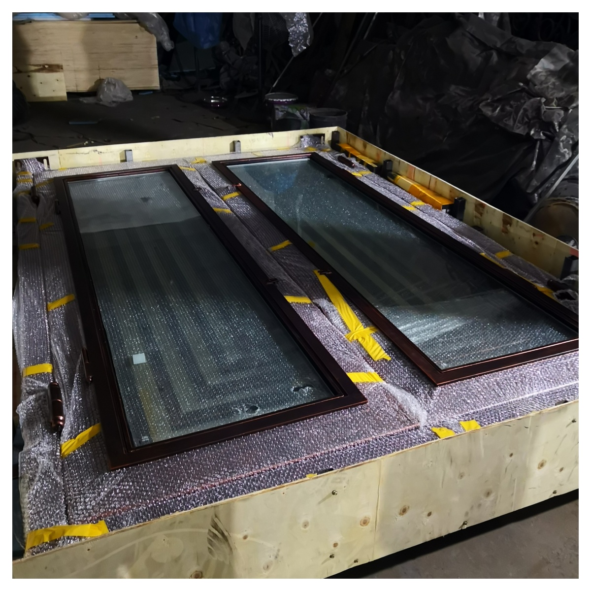 China Steel Glass Door South A - Home Security America 评论和价格
