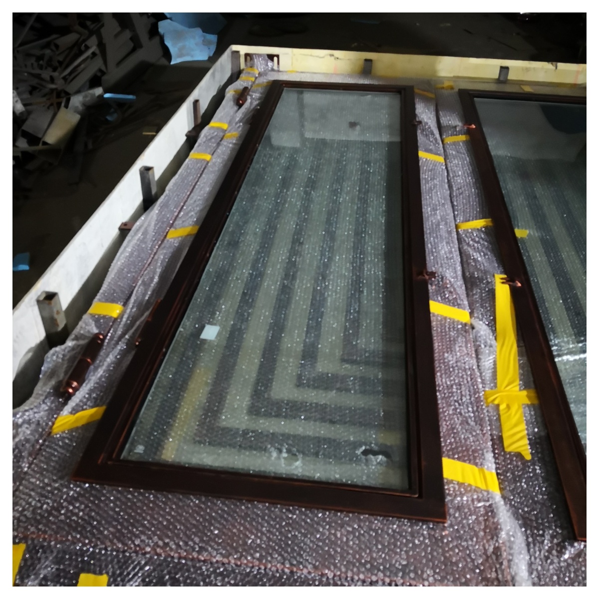 China Steel Glass Door South A - Home Security America 评论和价格