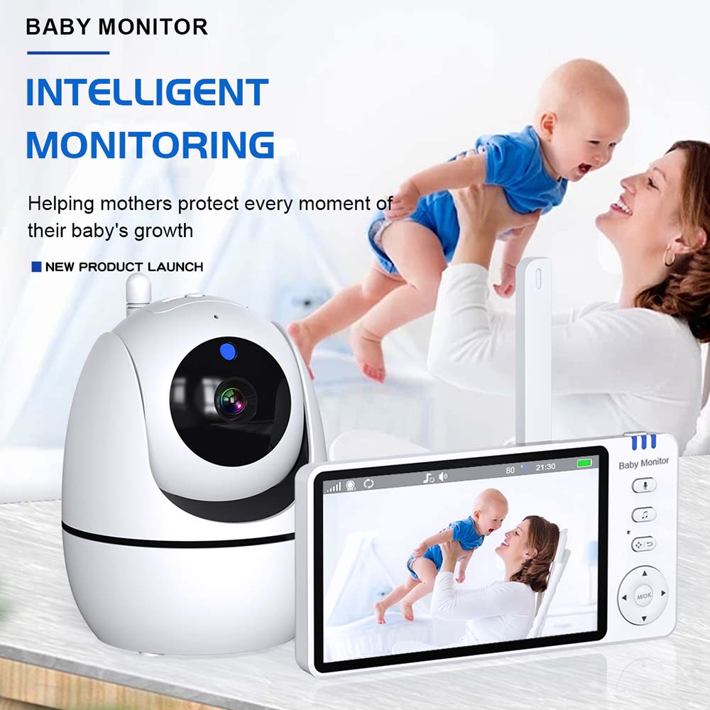 5 Inch Video Baby Monitor Indo - Home Security Deals 评论和价格