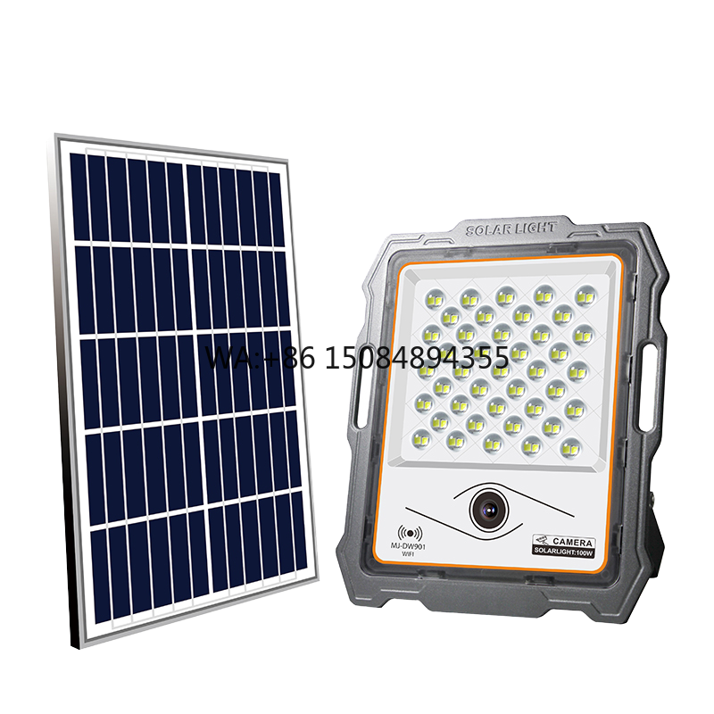Solar Powered Wireless WIFI Sp - Home Security Flood Lights 评论和价格