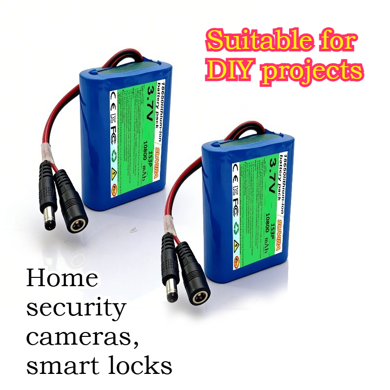 3.7V 10800mAh 1S3P 18650 Brand - Home Security Project 评论和价格