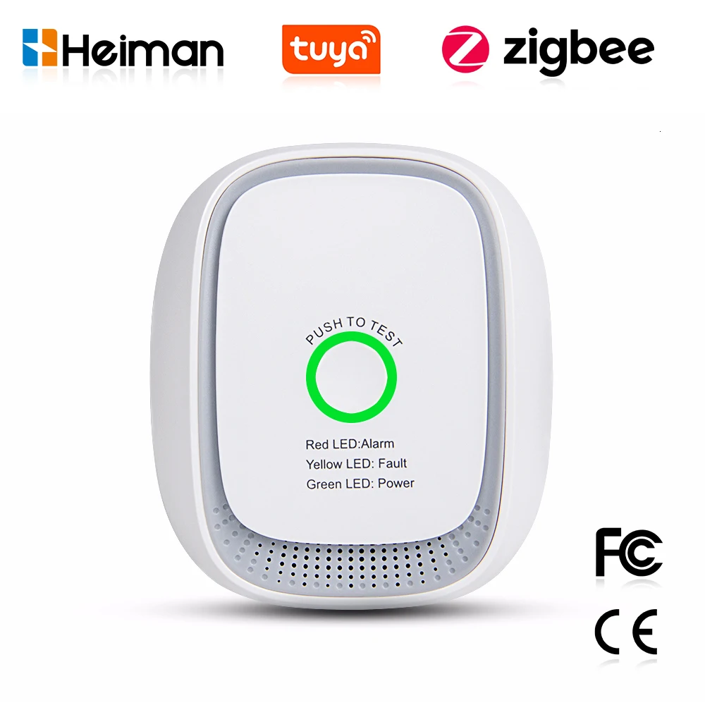 HEIMAN Zigbee Tuya Combustible - Home Security System 评论和价格