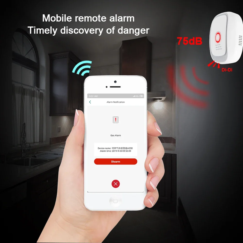 HEIMAN Zigbee Tuya Combustible - Home Security System 评论和价格