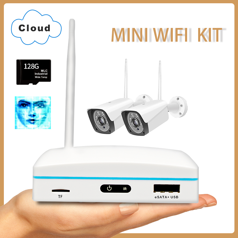 2CH 3MP 1296P Wireless WIFI IP - Home Security Land 评论和价格