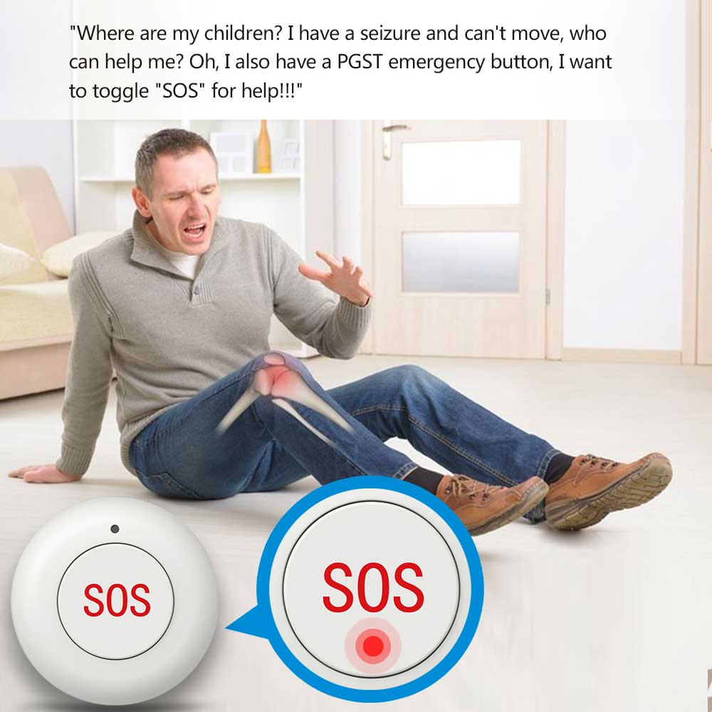 Wireless SOS Button Smart Home - Home Security Gate 评论和价格