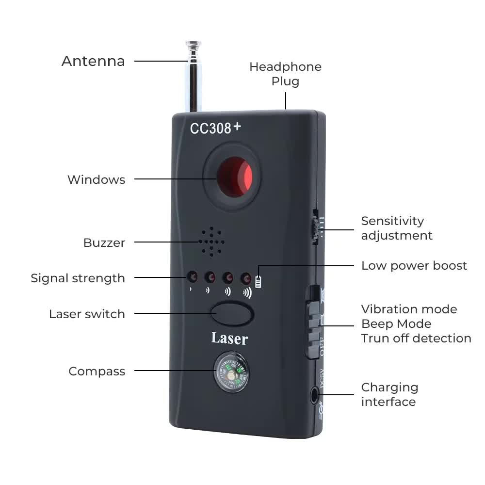 CC308 Portable Hidden Camera D - Home Security System 评论和价格