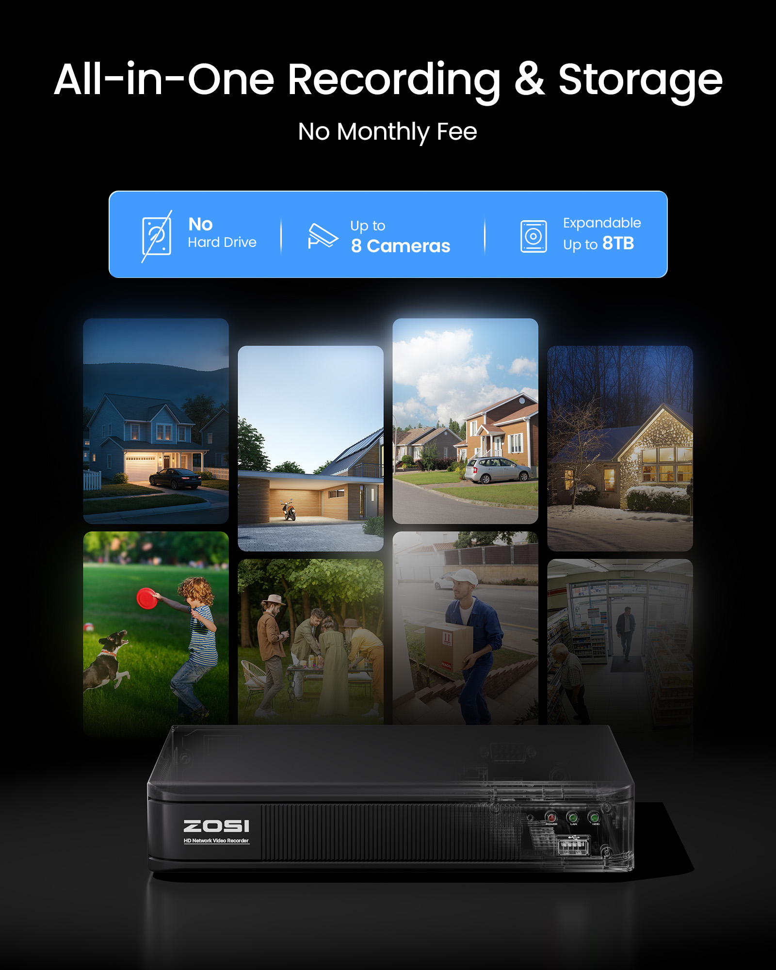 ZOSI 3K Lite Wired CCTV Securi - Home Security Deals 评论和价格
