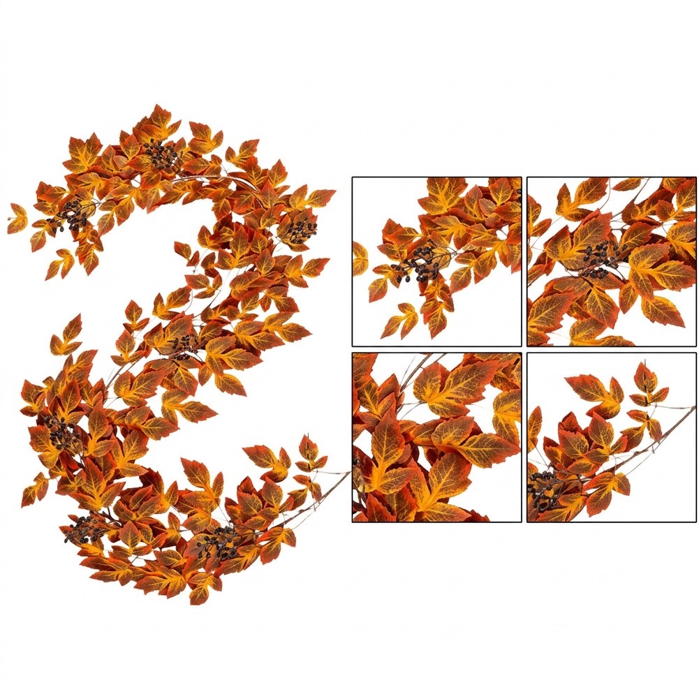 Plastic Faux Maple Leaf Spray  - Home Security Project 评论和价格