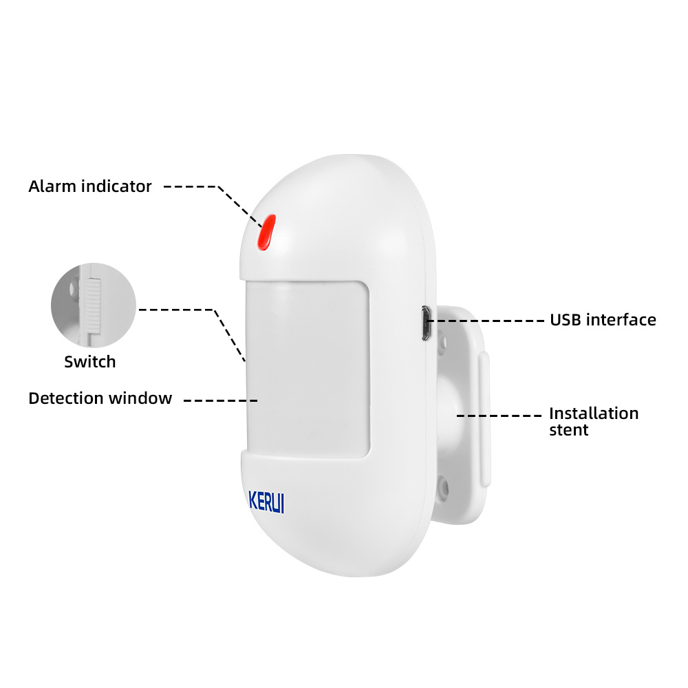 KERUI Wireless PIR Motion Sens - Home Security Deals 评论和价格