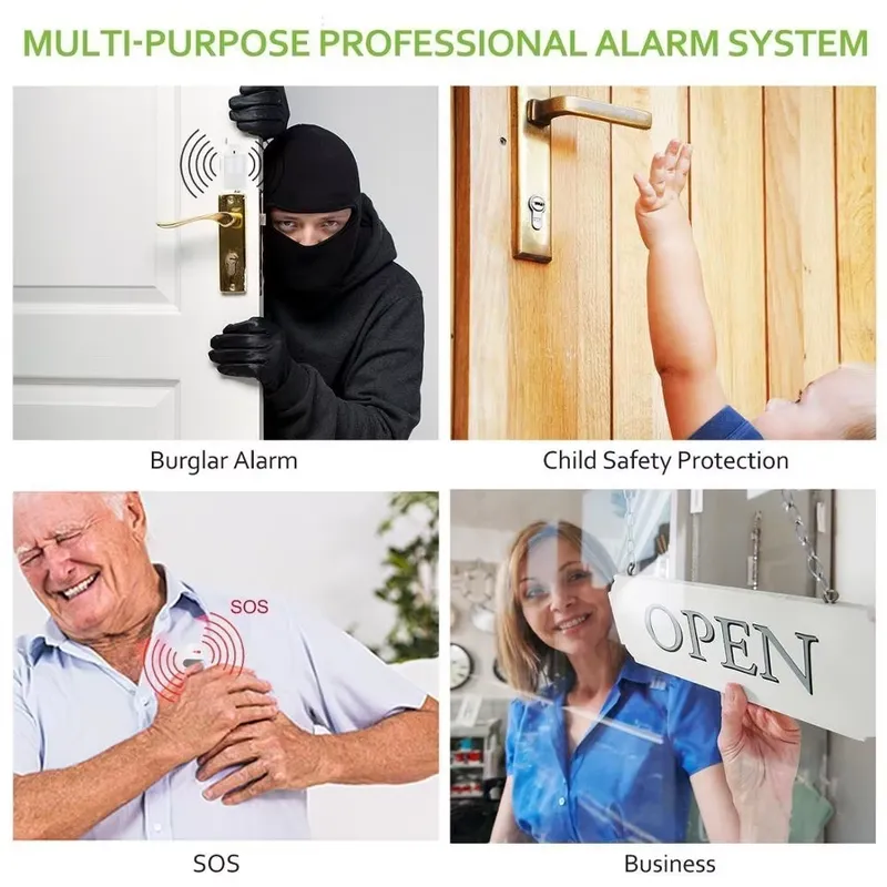 House Burglar Alarm Kit Auto D - Home Security System 评论和价格