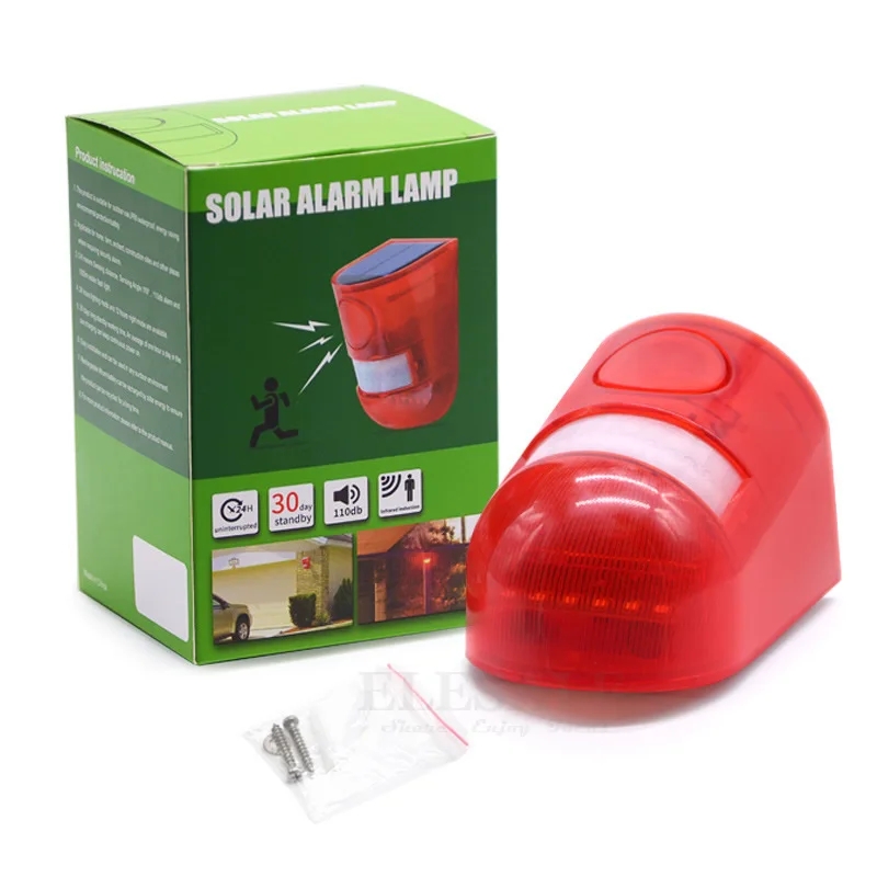 Waterproof Solar Powered Alarm - Home Security Deals 评论和价格