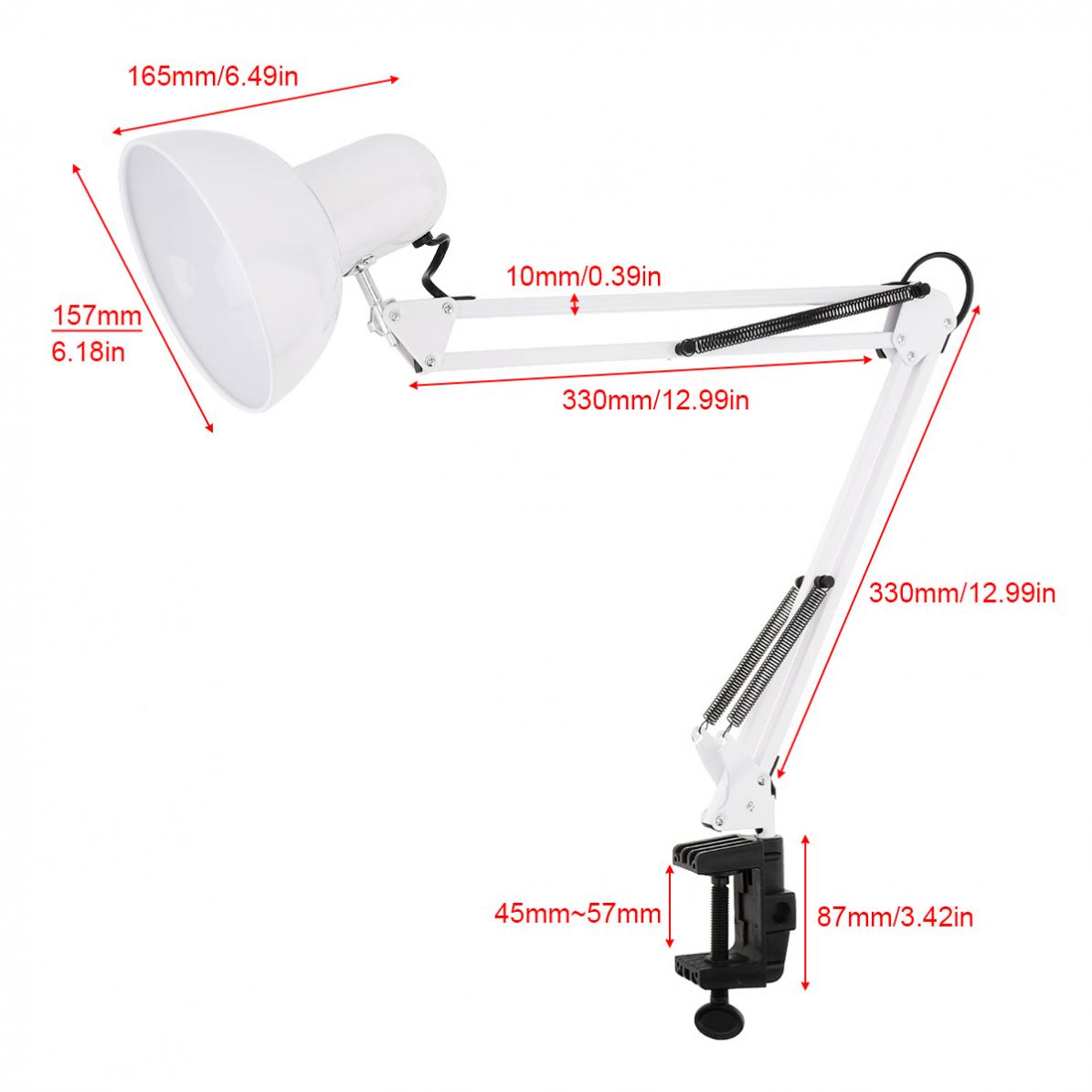 Swing Arm Desk Eye Protection  - Home Security Beams 评论和价格