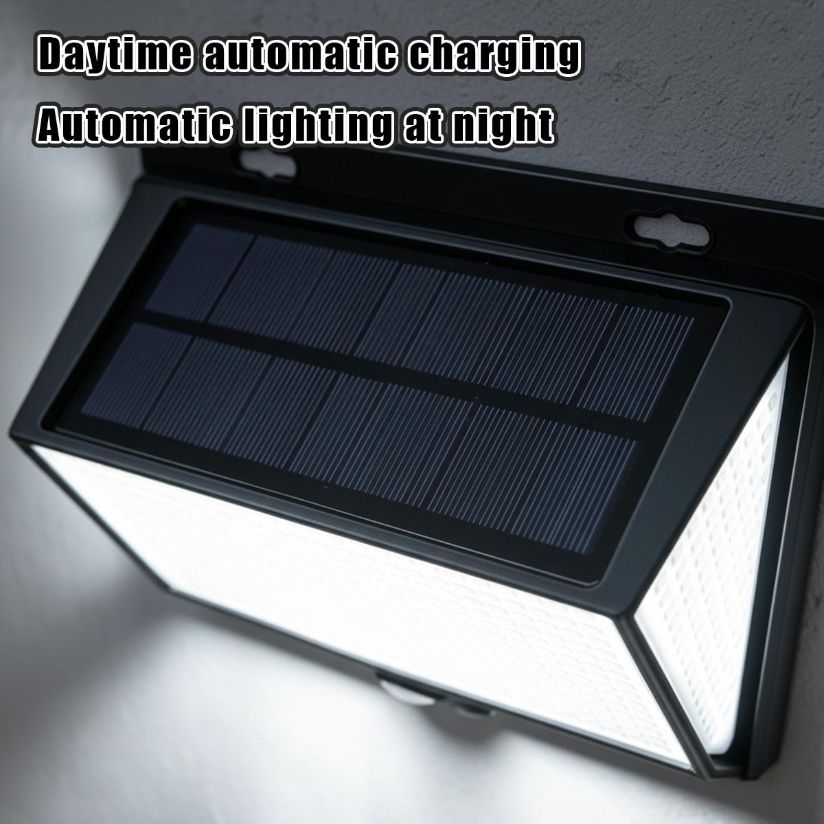 3-Sided LED Wall Light Auto On - Home Security Flood Lights 评论和价格