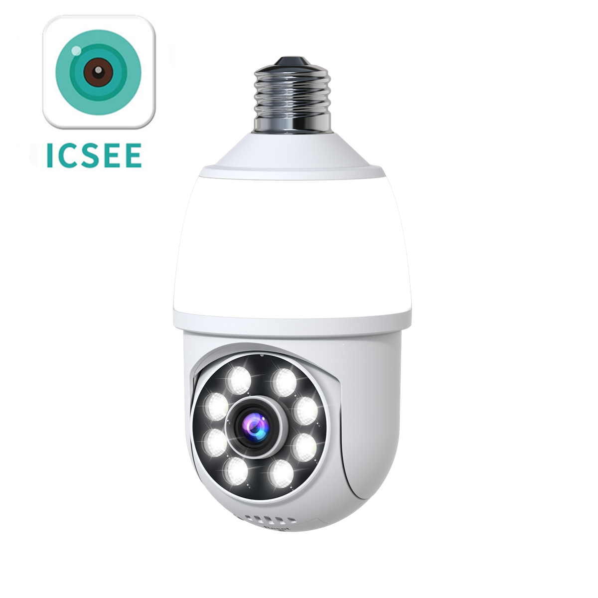 3MP 1296P iCsee APP  Full Colo - Home Security Flood Lights 评论和价格