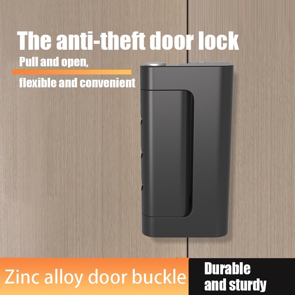 1pc Zinc Alloy Anti Theft Door - Home Security For Doors 评论和价格