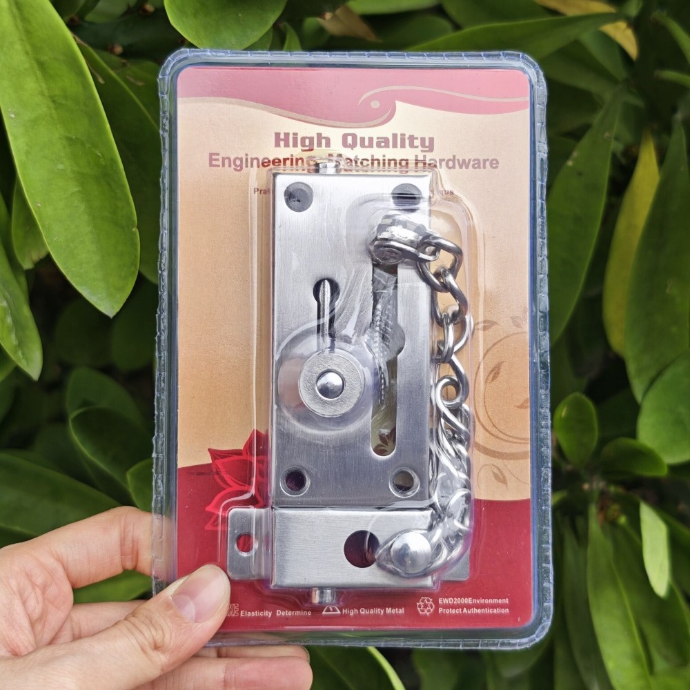 Stainless Steel Security Chain - Home Security For Doors 评论和价格