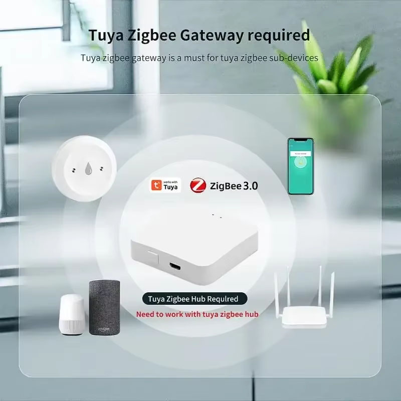 For Tuya ZigBee 3.0 Smart Wate - Home Security And Monitoring 评论和价格