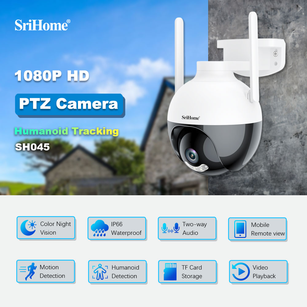 Srihome SH045 2MP 1080P Full C - Home Security Land 评论和价格