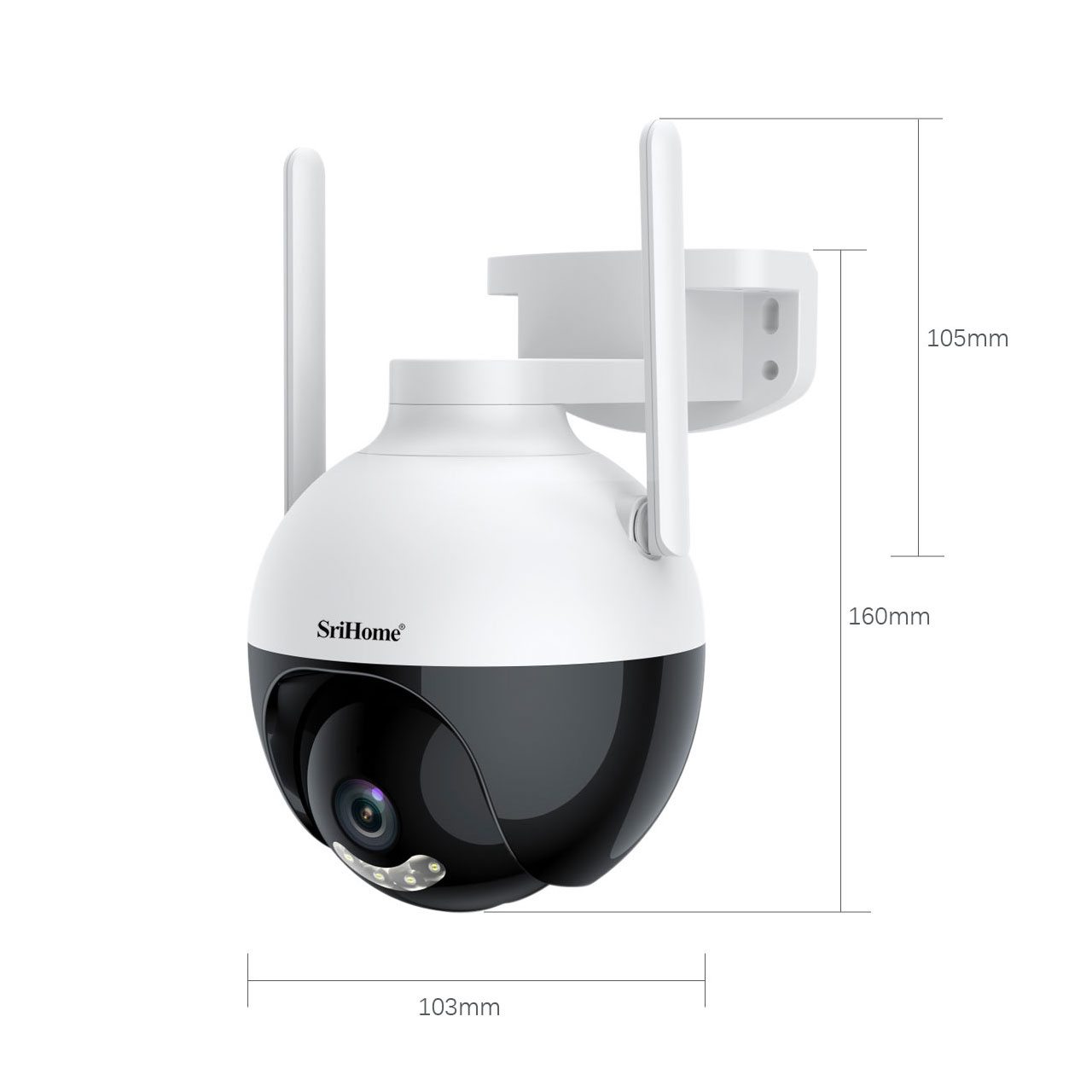 Srihome SH045 2MP 1080P Full C - Home Security Land 评论和价格