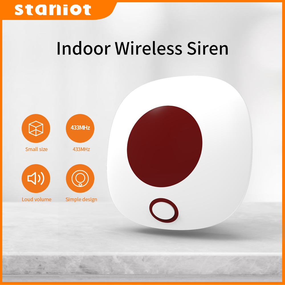 Staniot Indoor Wireless Siren  - Home Security Deals 评论和价格