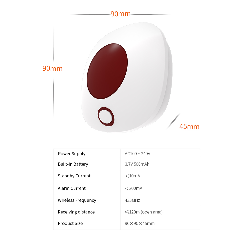 Staniot Indoor Wireless Siren  - Home Security Deals 评论和价格