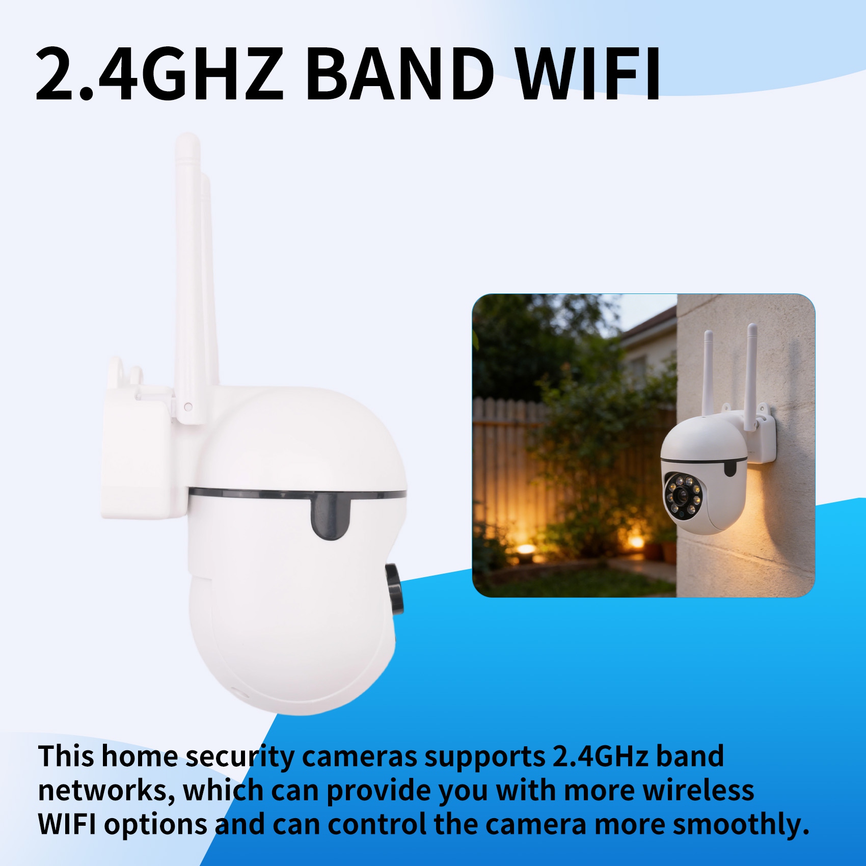 DT23 1080P WiFi Security Camer - Home Security Flood Lights 评论和价格