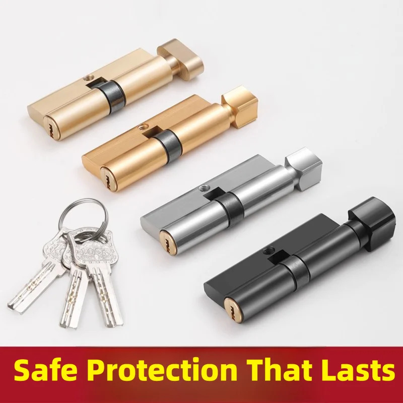 Aluminum Thumb Turn Door Lock  - Home Security For Doors 评论和价格