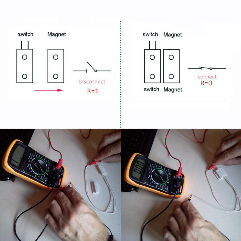 1/2/3/4/5/10/20PCS MC-38 Wired - Home Security Gate 评论和价格