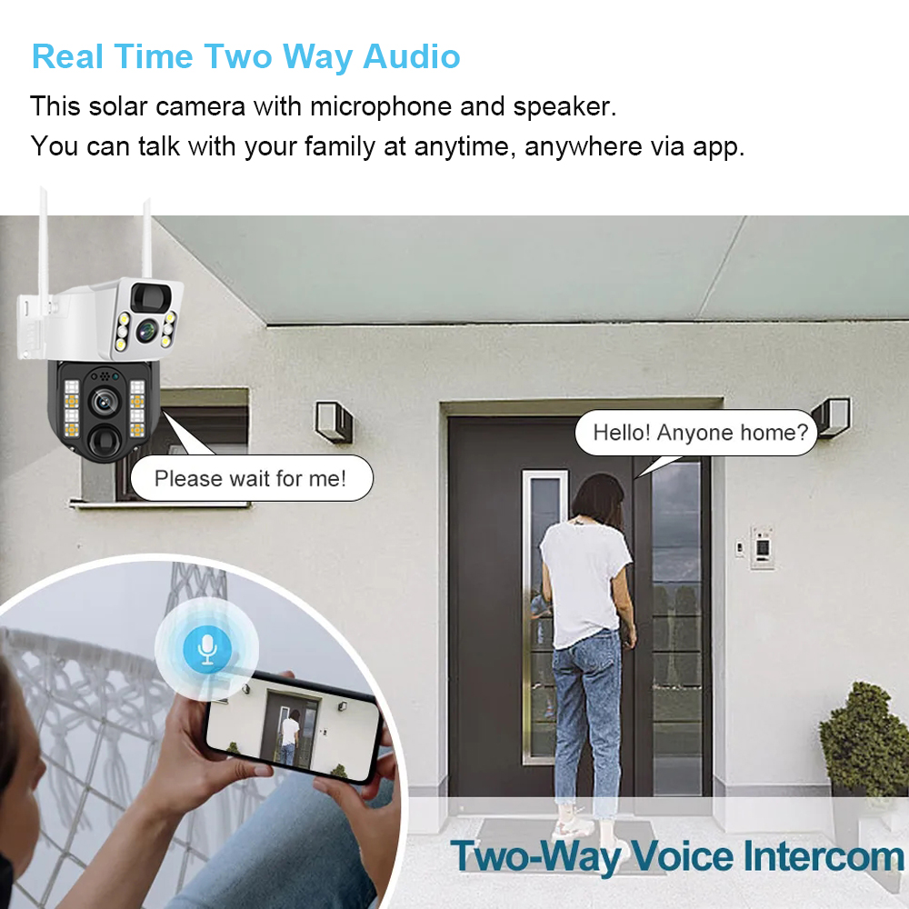 WiFi/4G Solar Camera IP CCTV S - Home Security News 评论和价格