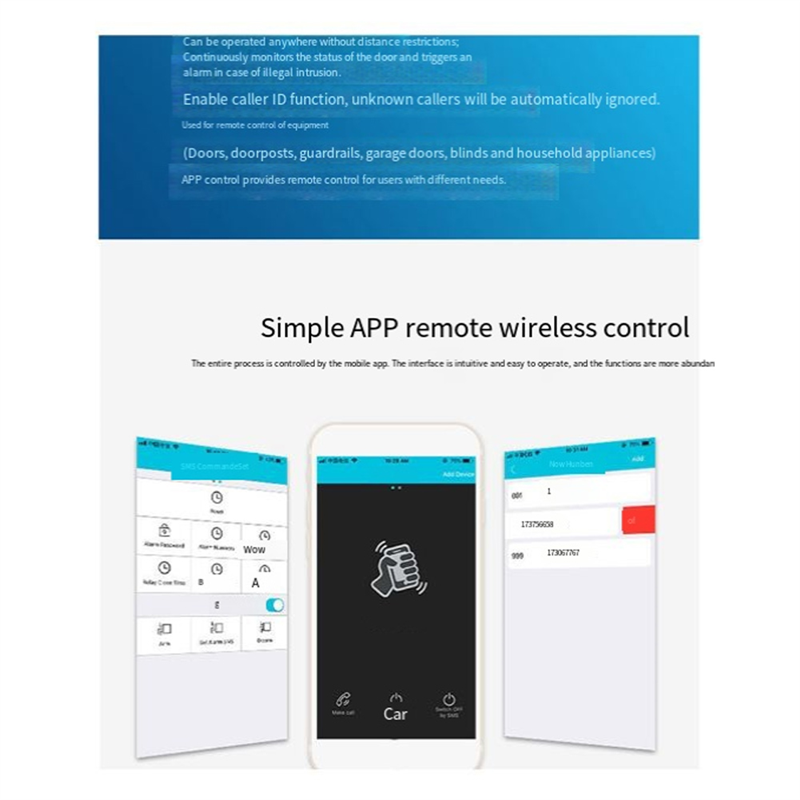 B04C-RTU5024 GSM Door Opener R - Home Security For Doors 评论和价格