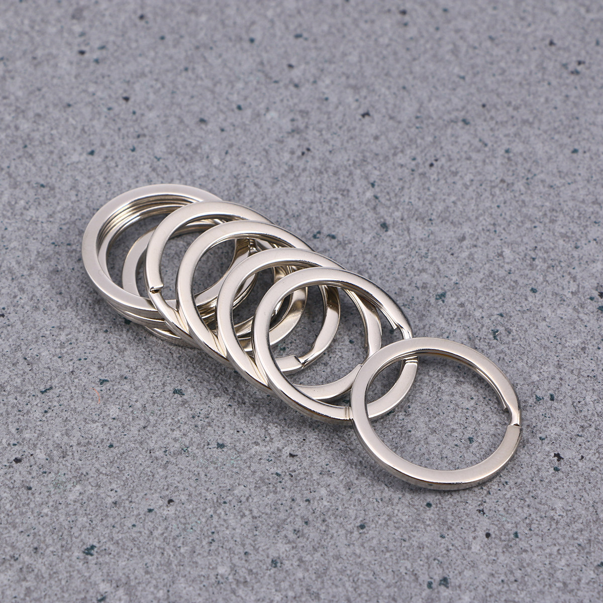 100Pcs Retro Flat Key Rings Me - Home Security Project 评论和价格