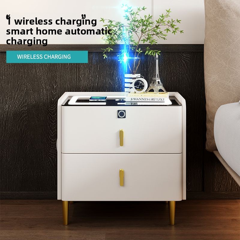 Smart Bedroom Nightstand Furni - Home Security America 评论和价格