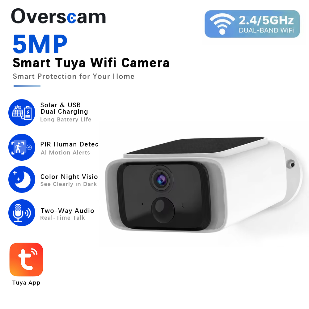 Tuya 5MP Solar Security Camera - Home Security News 评论和价格