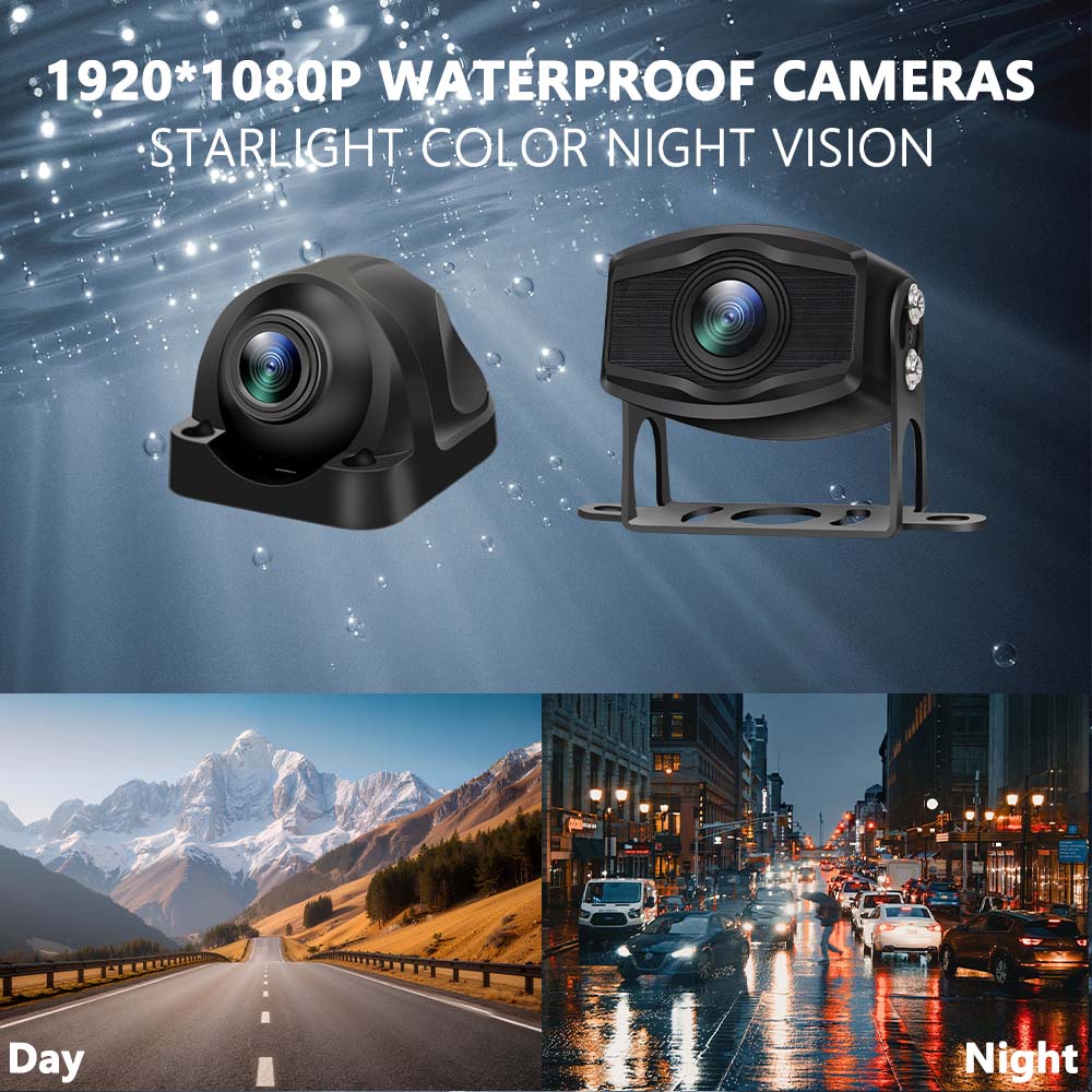 4 Channel 10.1 Inch Truck Bus  - Home Security Camera 评论和价格